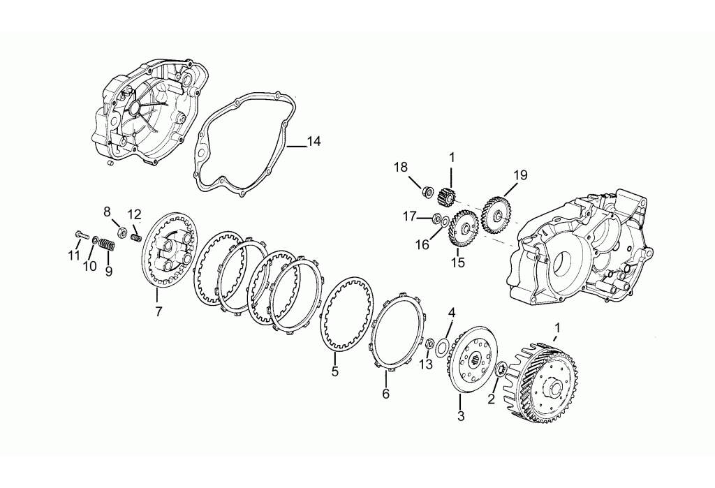 Aprilia RS50 93-95 Clutch.png