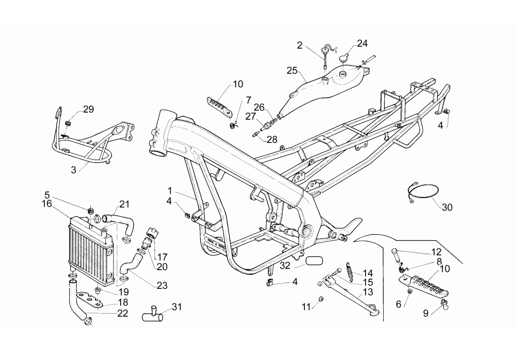 Aprilia RS50 93-95 Frame.png