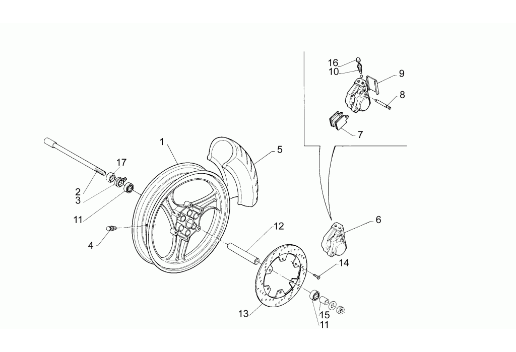 Aprilia RS50 93-95 Front wheel.png