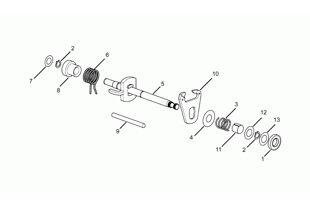 Aprilia RS50 93-95 Gear selector shaft.png