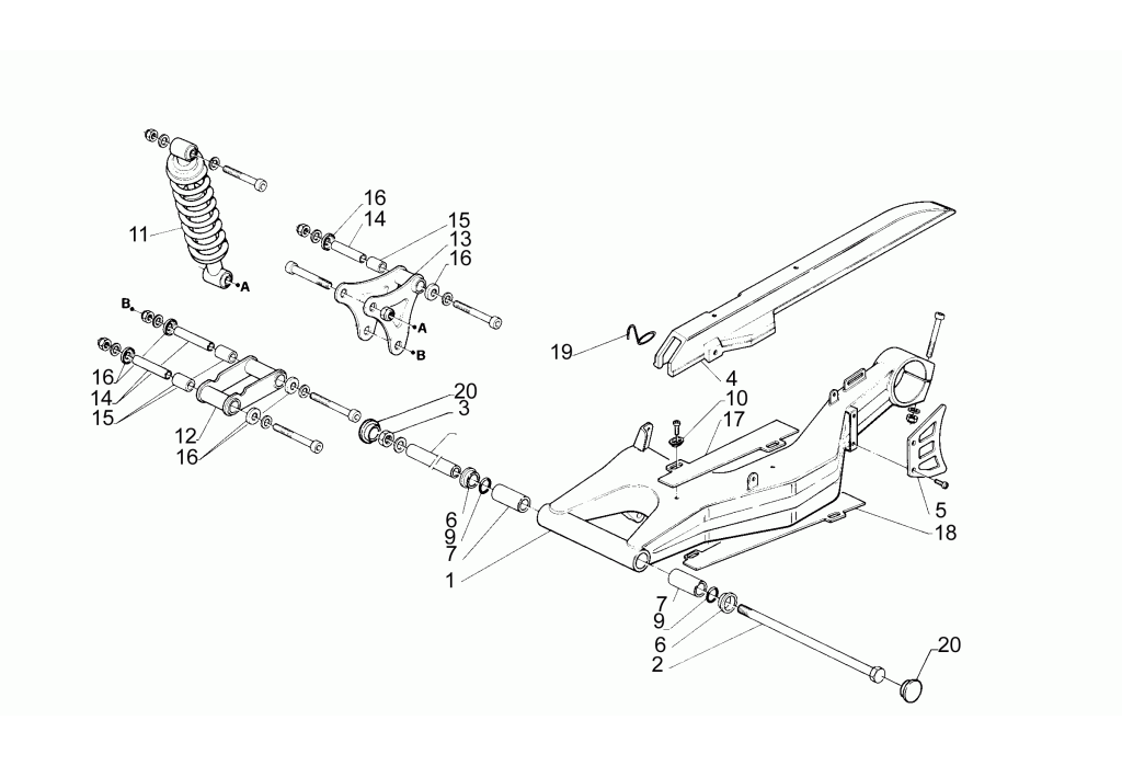 Aprilia RS50 93-95 Swing arm.png